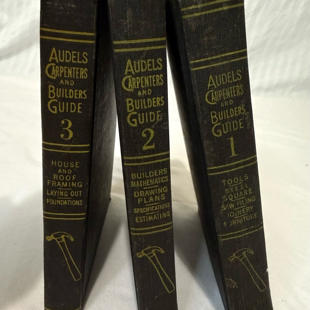 Vintage Woodworking / Carpentry Reference Books” - image 2